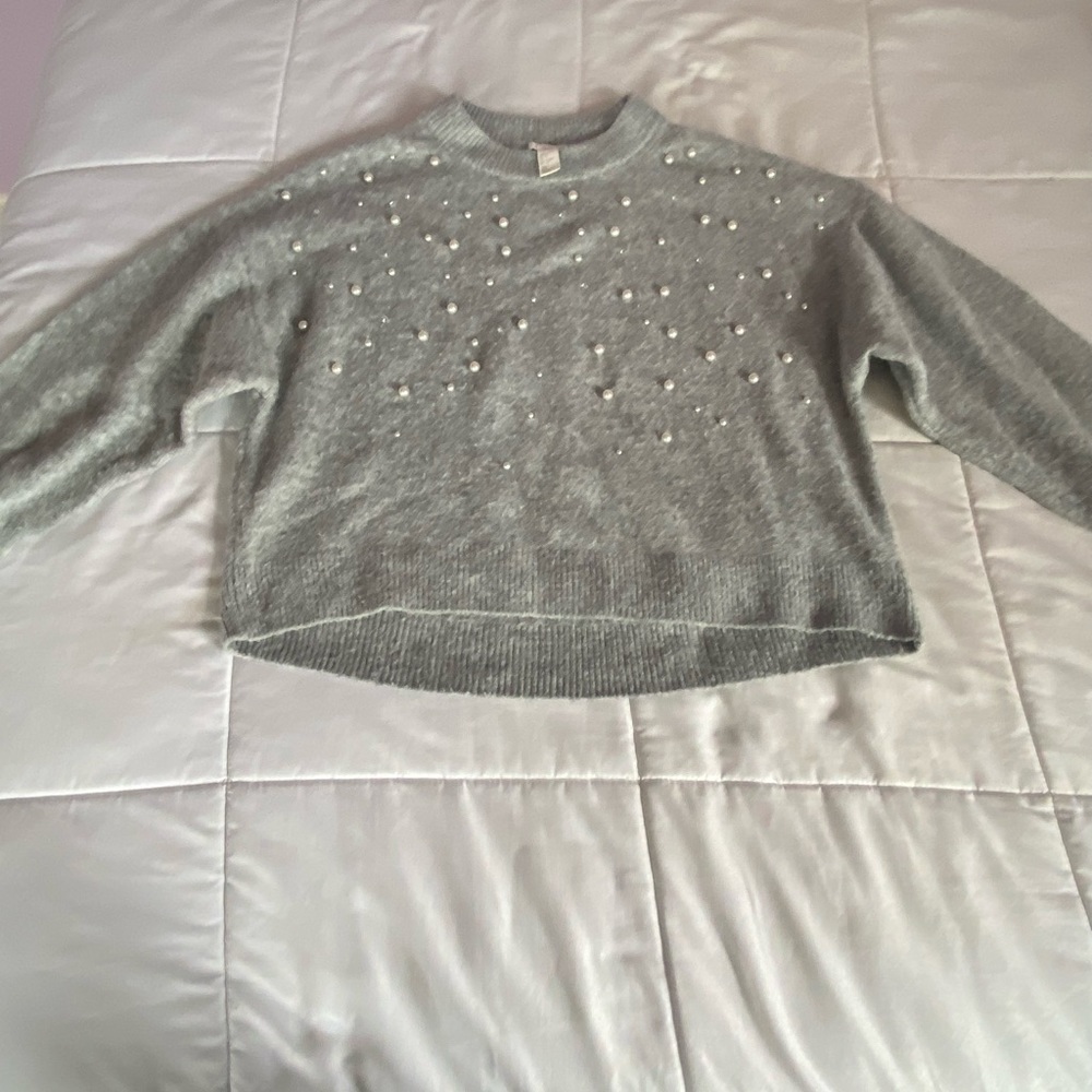 Beaded H&M Sweater